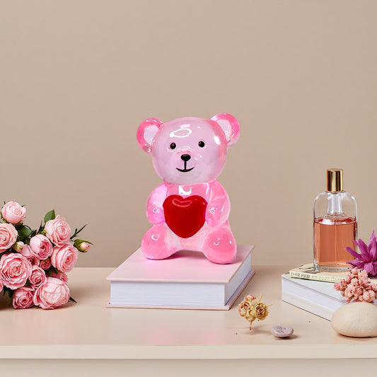 Heart Shaped Bear Ornament